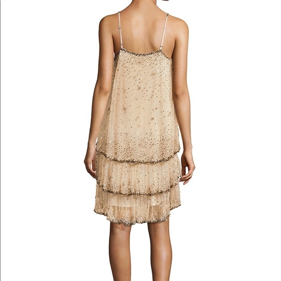 BNWT! ✨Joie Geddy Sequin Star Champagne Dress🌟 - Picture 3 of 11